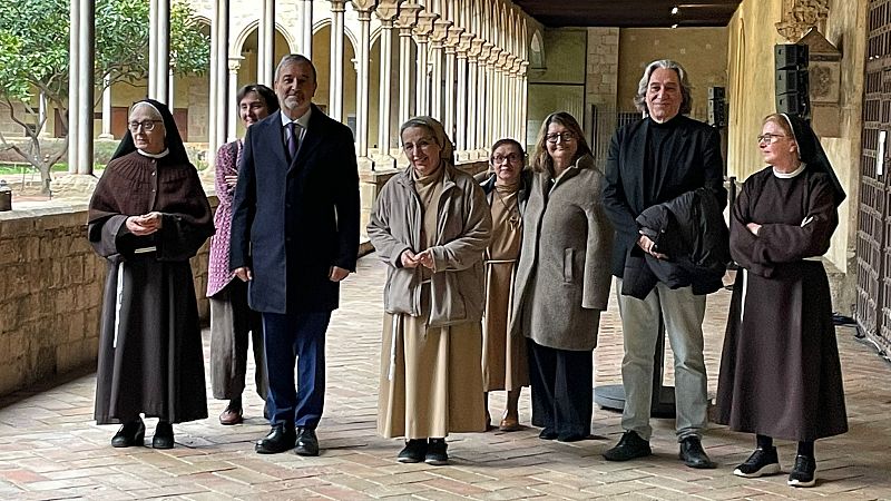 Barcelona celebra Santa Eulàlia marcada per la sortida de les últimes clarisses al monestir de Pedralbes