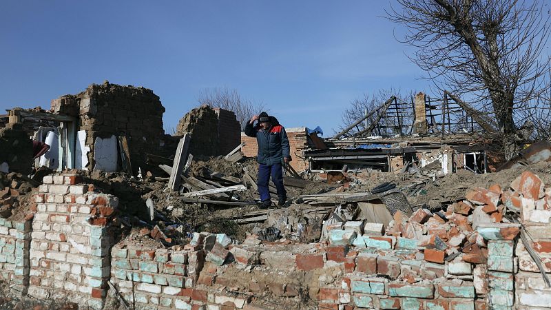 Los vecinos de Mykolaiv se refugian en los "puntos de invencibilidad": allí reparten sopa, pan y café