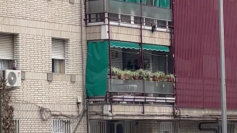 Los toldos verdes, la representación de "la calle más española de España"