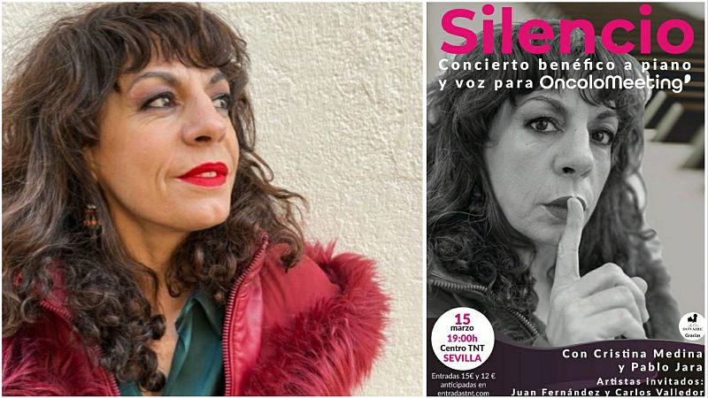 La sala - Cristina Medina y la Fundación Oncolomeeting: concierto en Teatro Atalaya-TNT de Sevilla - Escuchar ahora