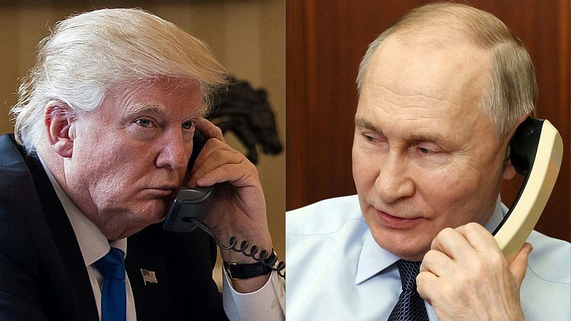 Tras su llamada telefónica con Trump, Putin acuerda cesar los ataques contra centrales energéticas durante 30 días