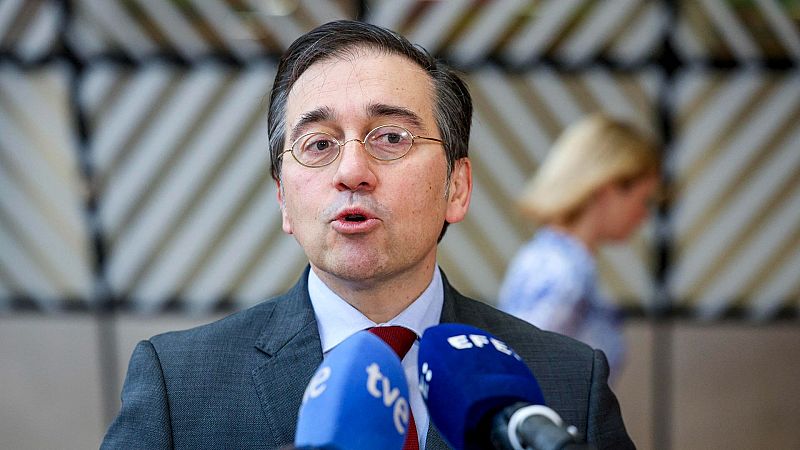 José Manuel Albares: "Estamos muy lejos de la paz que quieren España y los europeos"