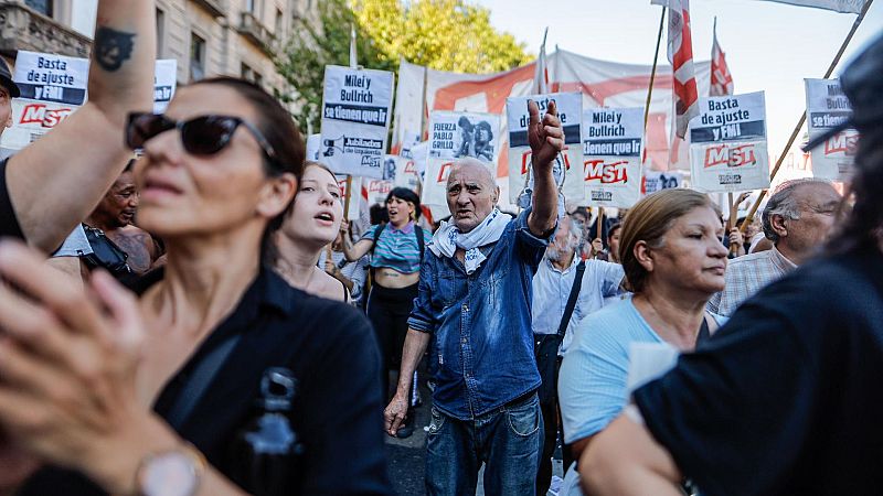 Nueva marcha de jubilados en Argentina - Escuchar ahora