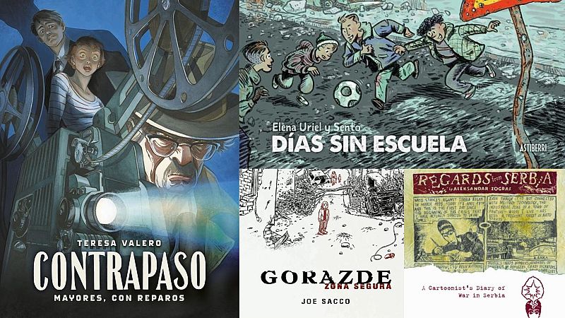 Territorio 9 - Contrapaso: mayores, con reparos | Cómics de la guerra de los Balcanes