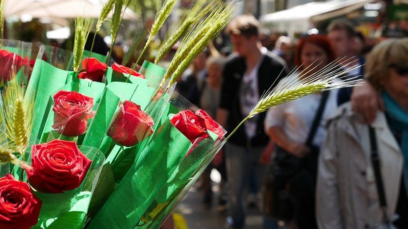 Més parades de llibres i roses aquest Sant Jordi | Marta Orquín