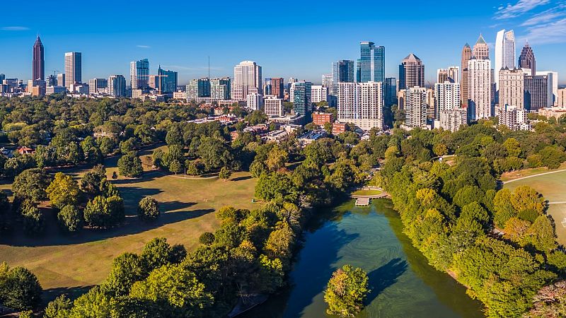Atlanta, un bosque con frutos