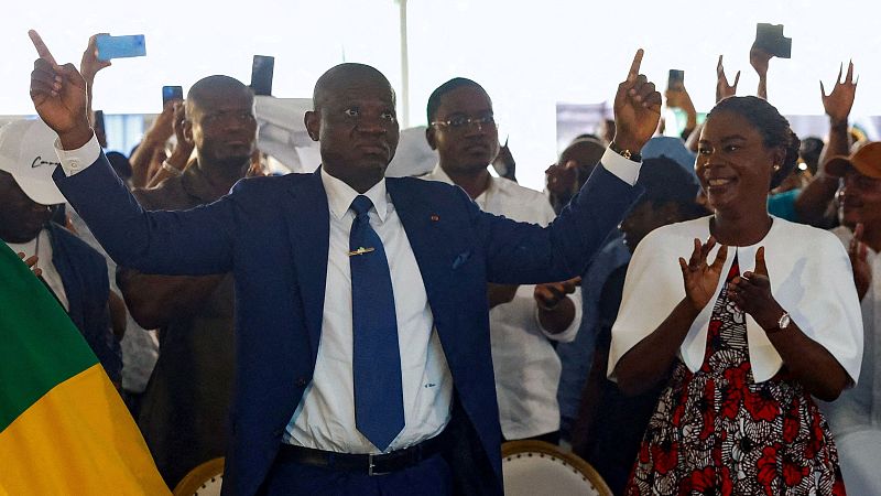 Cinco continentes - Nguema gana la primera vuelta de las elecciones en Gabón - Escuchar ahora