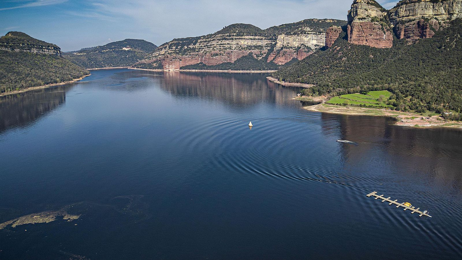 Els embassaments catalans arriben al 69%: el millor nivell dels últims tres anys