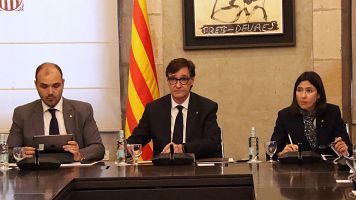 Salvador Illa: "L'objectiu s que aquest dimarts es pugui afrontar la jornada amb normalitat"