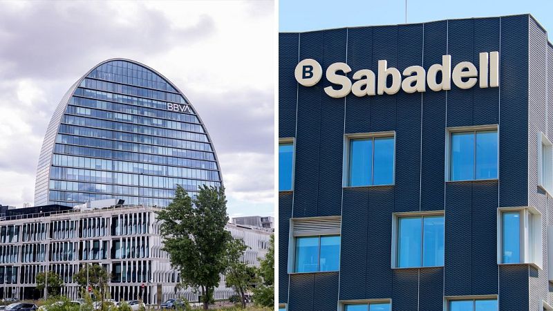 Reaccions contraposades per part del BBVA i el Banc Sabadell
