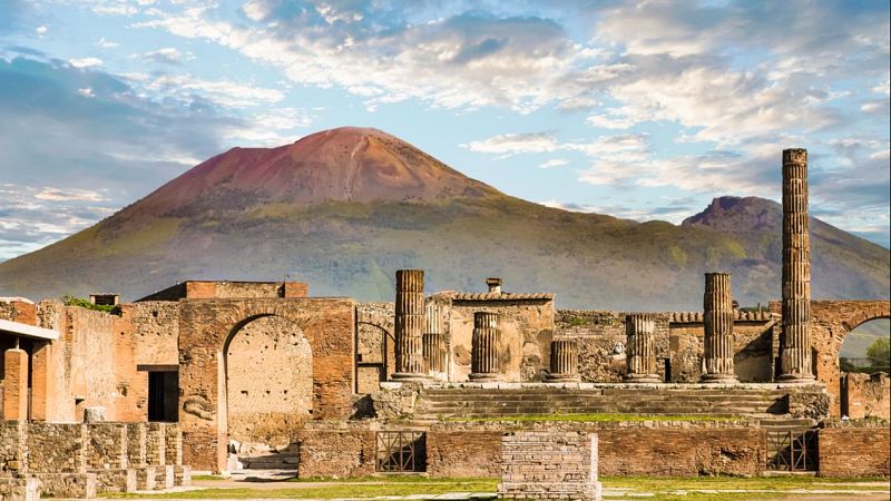 Un nuevo hallazgo arqueológico en Pompeya revela el intento de una familia por escapar de la erupción del Vesubio