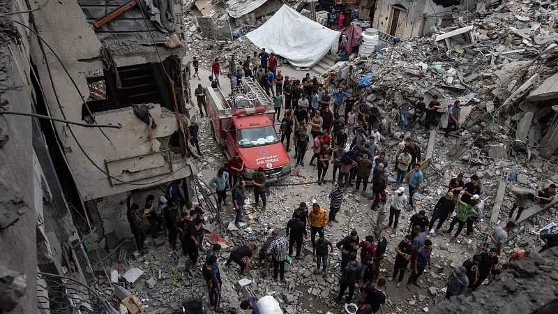 Cruz Roja en Palestina: "Está siendo un reto mantener los suministros de agua, electricidad y gasolina"
