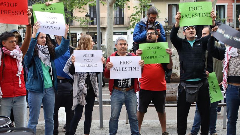 Recel de les entitats propalestines al tancament de l’oficina de Tel-Aviv