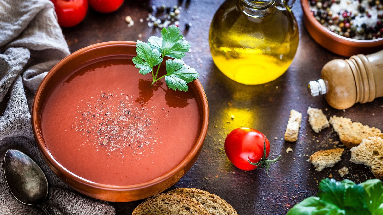 Podría ser peor - Cocina con María Lo: Gazpacho tradicional - Escuchar ahora