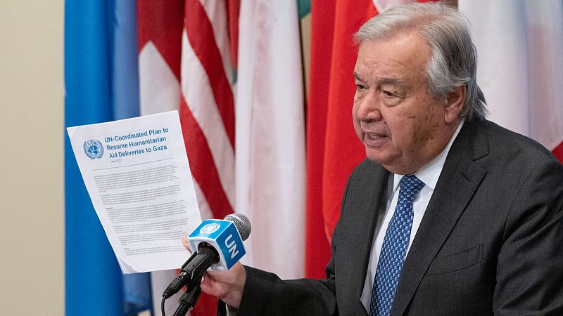 Cinco Continentes - Guterres asegura que la guerra en Gaza atraviesa su fase más cruel - Escuchar ahora
