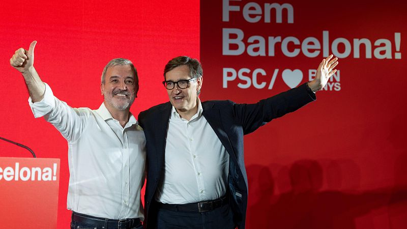 Collboni i Illa treuen pit dels primers dos anys d'alcaldia socialista a Barcelona