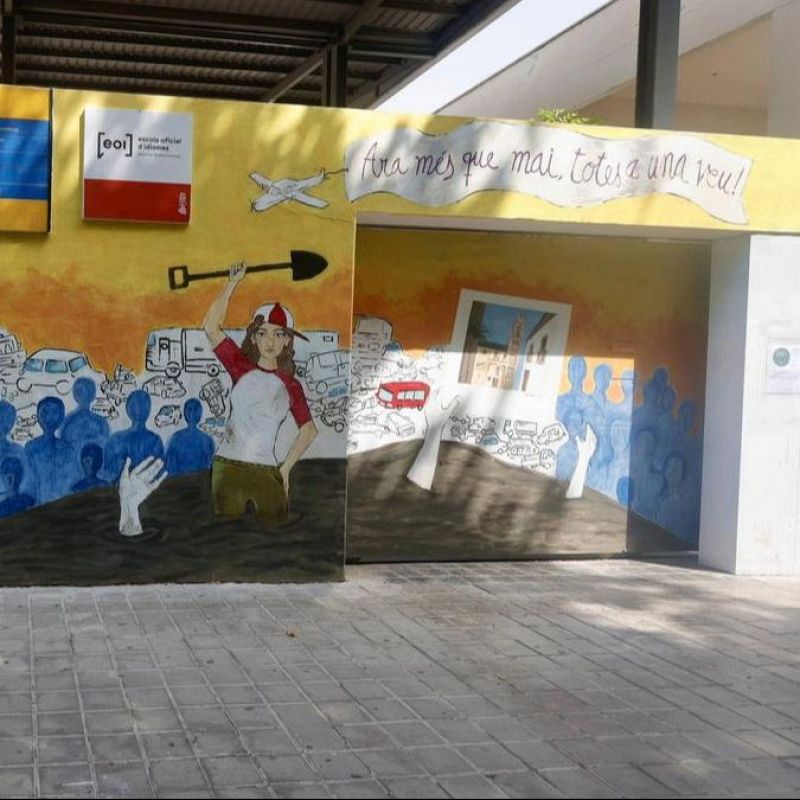 Mural de la dana