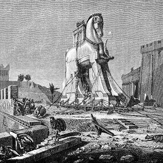 El caballo de Troya