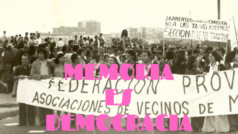 Memoria es Democracia - El barrio, tercer espacio de lucha antifranquista - 26/06/25 - Escuchar ahora