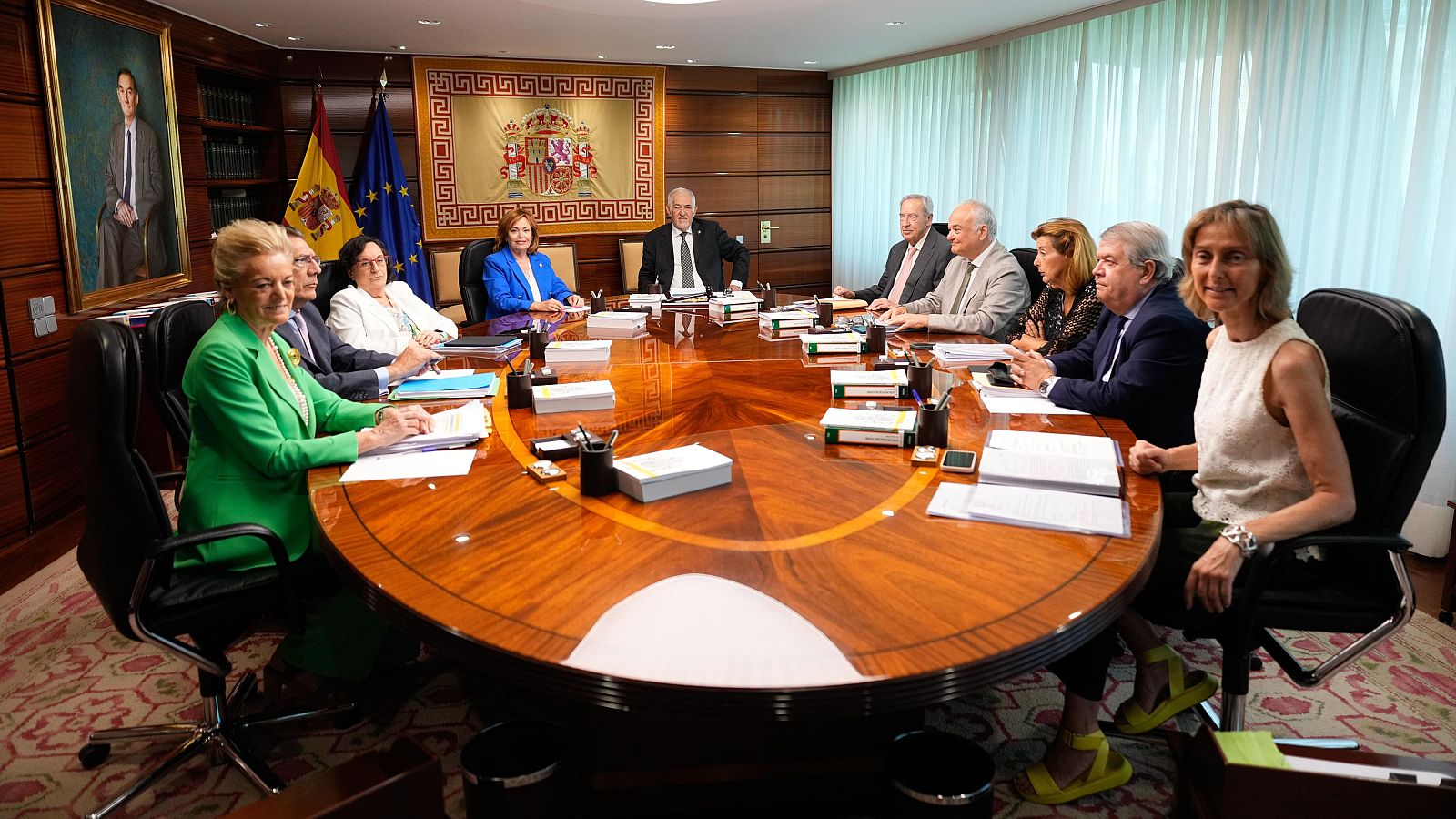 El Tribunal Constitucional avala l'amnistia amb els vots del bloc progressista