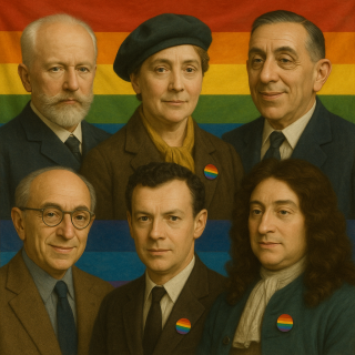 Músicos orgullosos