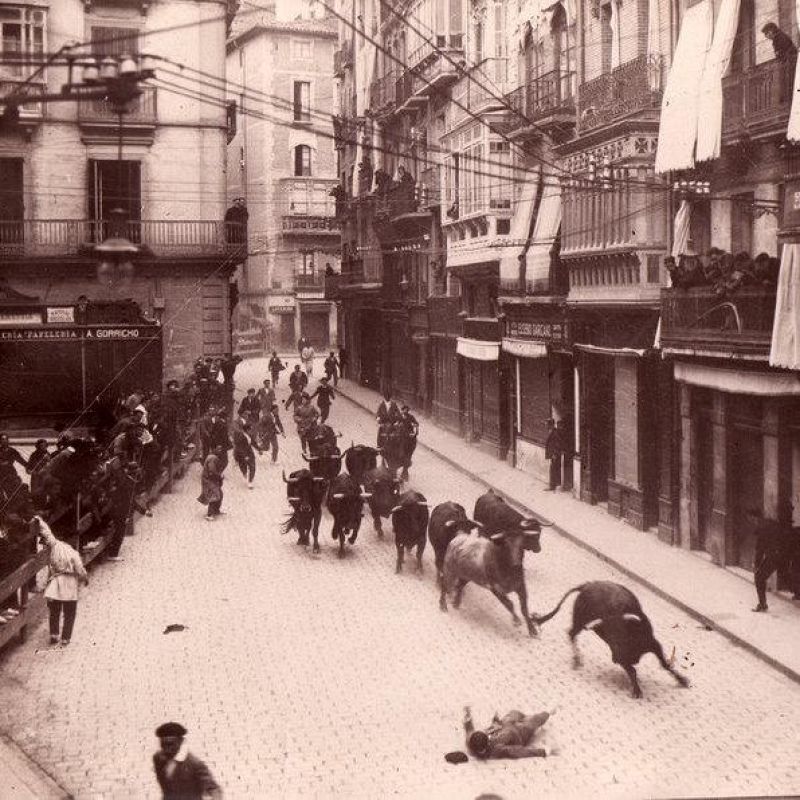 García-Mina y la foto viral de los Sanfermines - Sanfermines en RNE | Escuchar