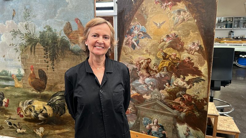 Dentro del taller de restauración del Prado con la experta - Punto de enlace | Escuchar