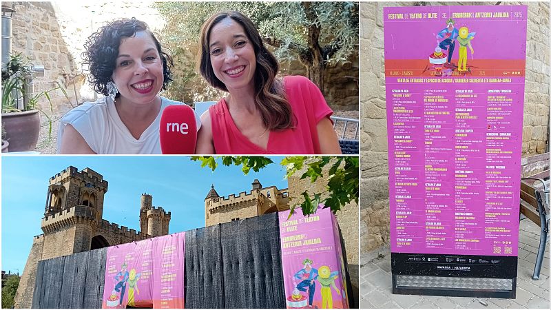 La sala - Ane Pikaza, María Goiricelaya y el 26º Festival de Teatro de Olite | Escuchar