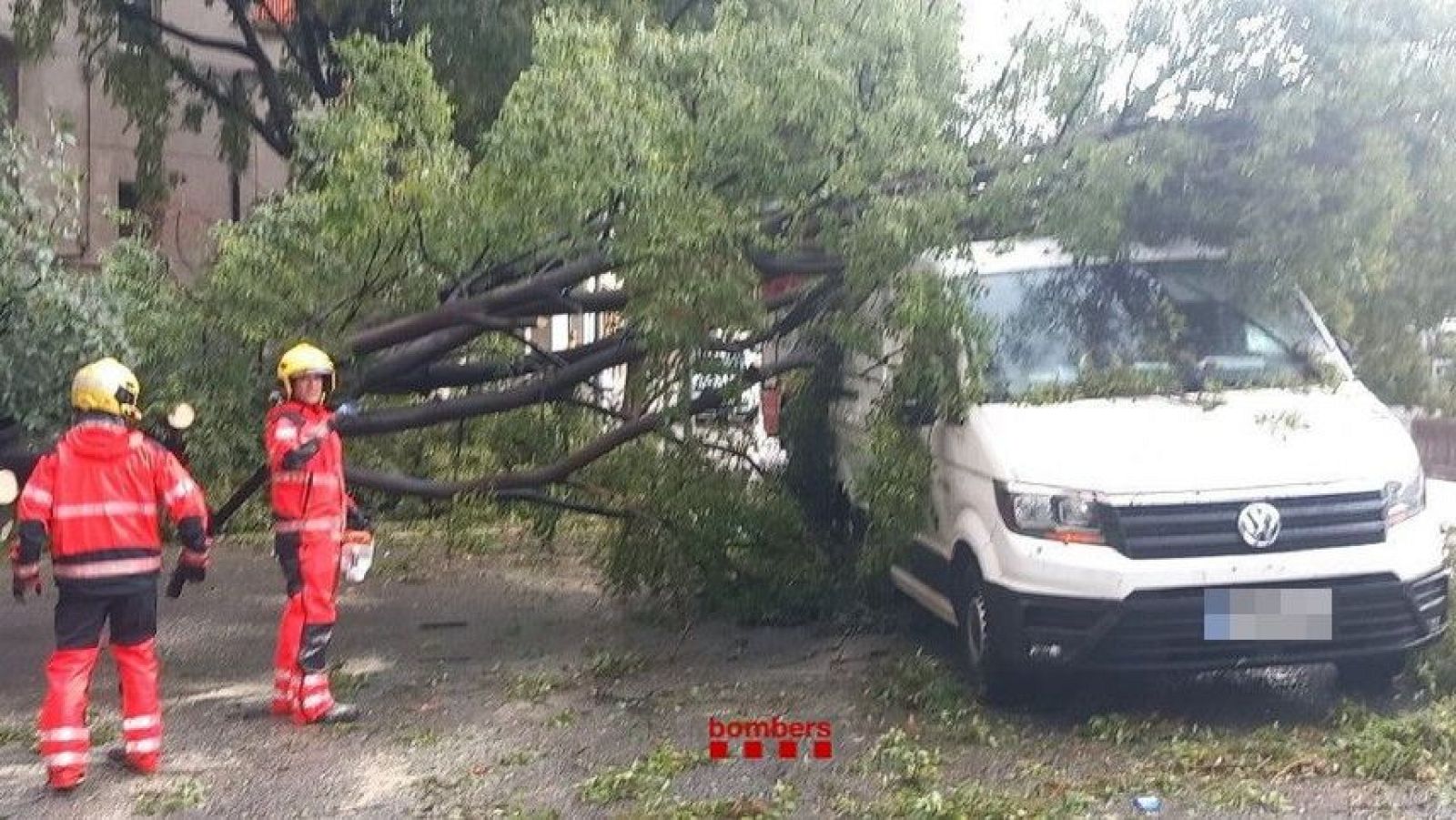 Pluges intenses a Catalunya activen el pla INUNCAT