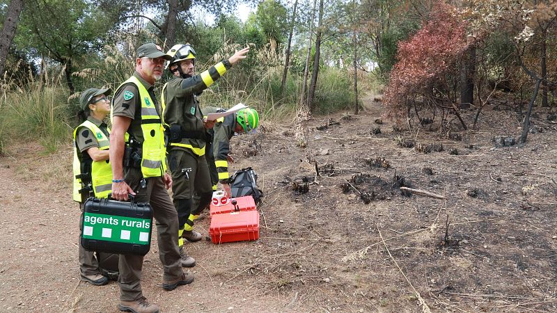 Els Agents Rurals investiguen l'origen de cada incendi