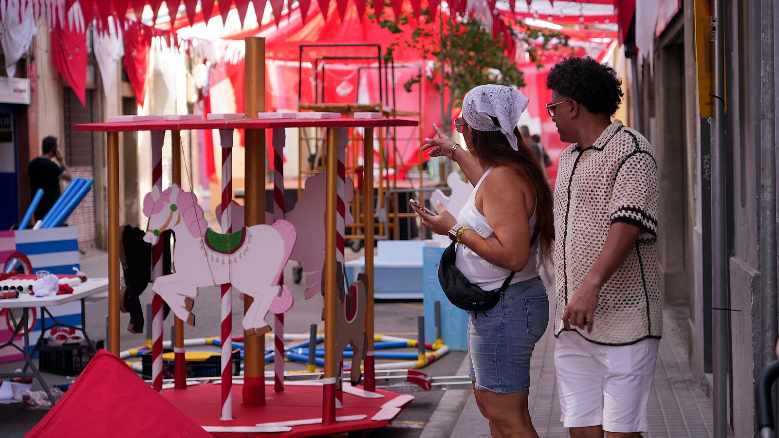 Les festes de Gràcia, a punt per celebrar els 175 anys d'independència de la vila