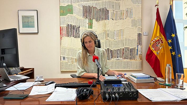 Aagesen defiende el Pacto de Estado tras los incendios y responde al PP: "Ideología es no abrazar a la ciencia"