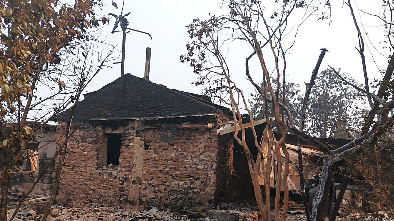 Las consecuencias de los incendios en el turismo rural - RNE Audio - 24 horas | Escuchar