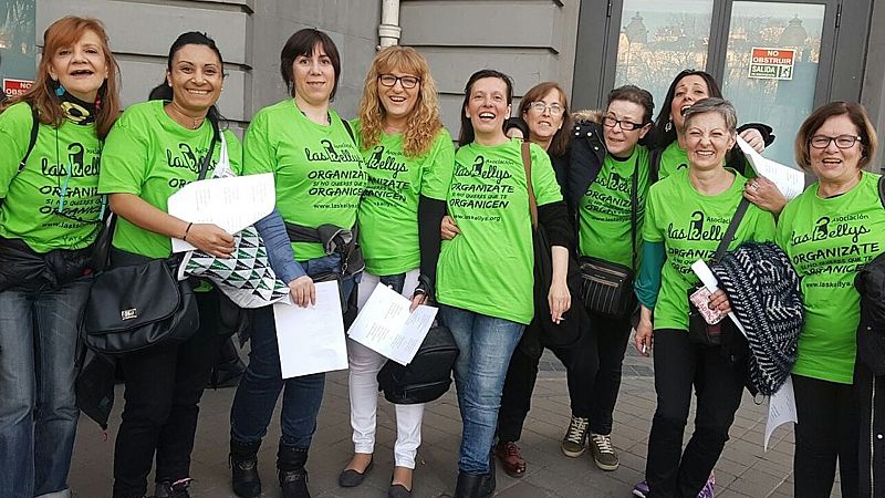 Les Kellys es manifesten per reclamar millores laborals