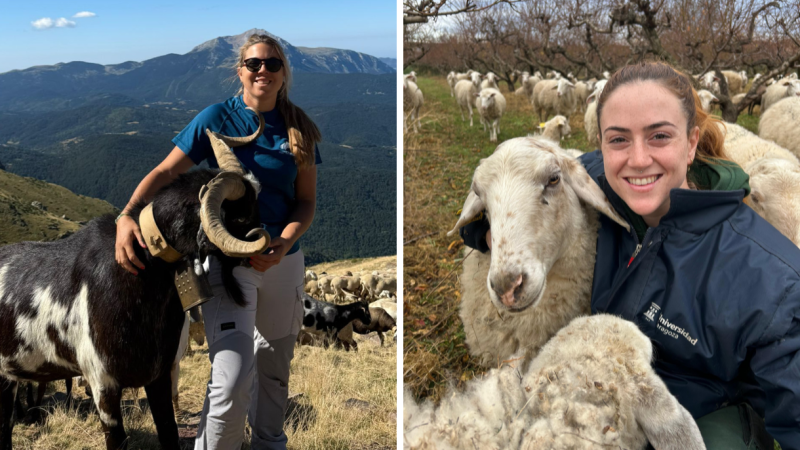 Dos jóvenes ganaderas nos cuentan cómo es trabajar en el campo