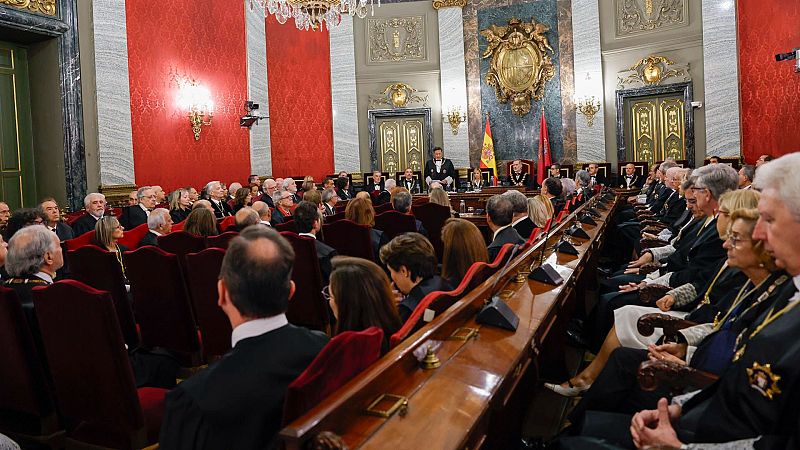 La apertura del año judicial divide a las asociaciones y al CGPJ
