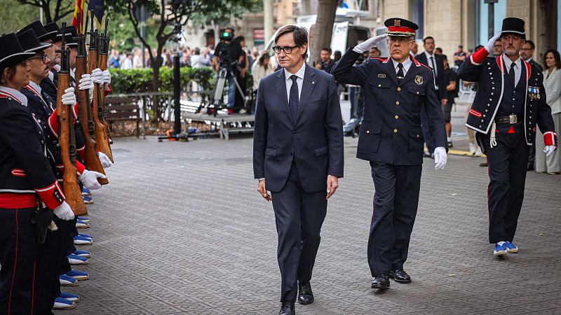 La defensa del català uneix a Govern, partits i entitats en la Diada