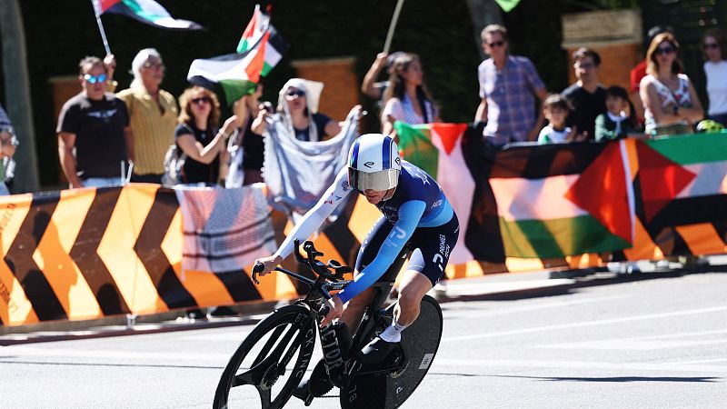 La seguridad ante las protestas propalestinas en La Vuelta - 24 horas | Escuchar