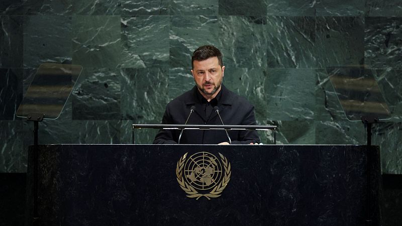 Cinco Continentes - Zelenski y Al Sharaa, ante la Asamblea General de la ONU - Escuchar ahora