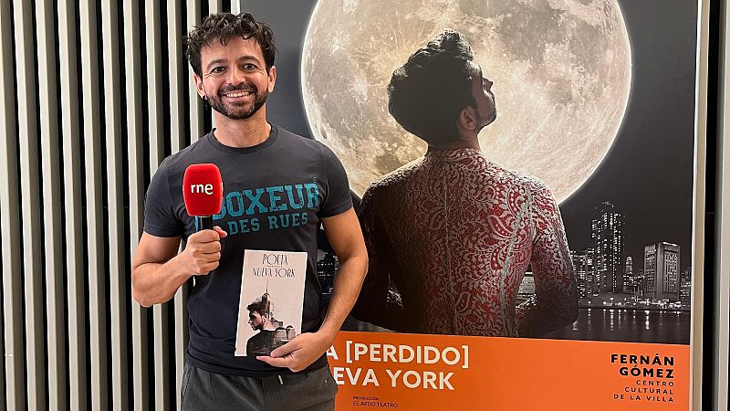 La sala - Jesús Torres y 'Poeta (perdido) en Nueva York', de El Aedo Teatro | Escuchar