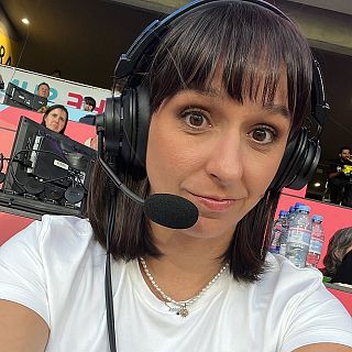 Marta Corredera, ex futbolista i actual comentarista esportiva
