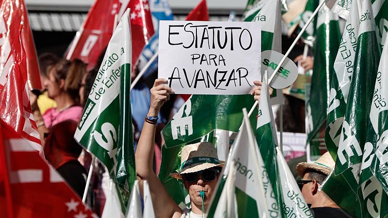 Fernando Hontangas, responsable de Sanidad de CSIF: "No descartamos una huelga general de todo el personal de la sanidad"