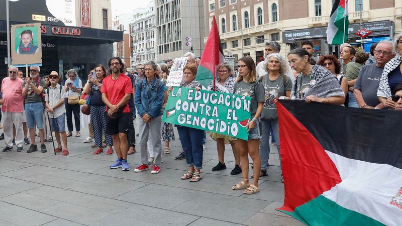 Marea Palestina: "Denunciar un genocidio es una obligación ética" - Las mañanas de RNE | Escuchar