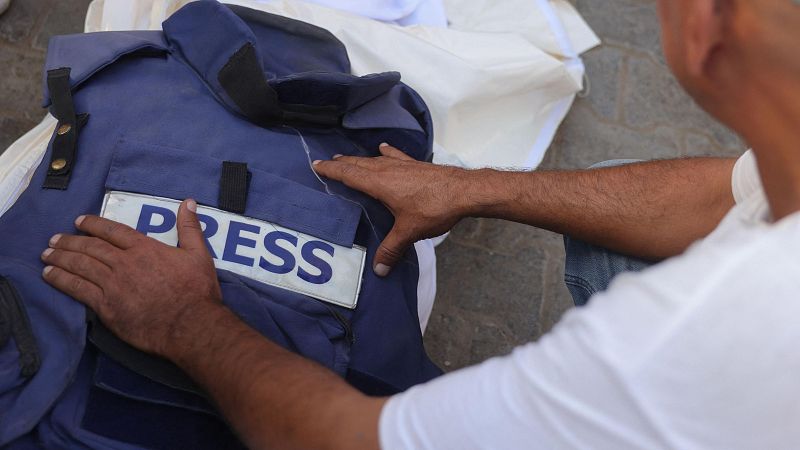 RSF, sobre el bloqueo informativo en Gaza: "En Israel son expertos en propaganda" - Las mañanas de RNE | Escuchar