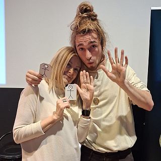 Rubi Frez sorprende a Pepa Fernndez con sus trucos de magia