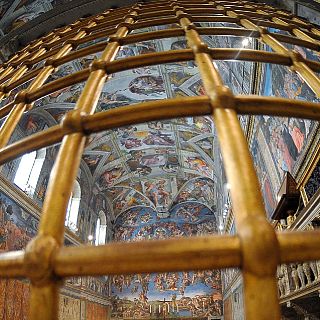 1512: Casi cuatro años pintando la Capilla Sixtina, con Luis Lope de Toledo