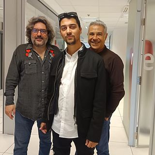 Con Antonio Serrano y Kaele Jimnez