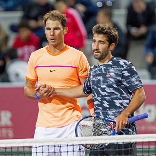 Marc López: "Tocado pero no hundido (...) Son jugadores de una talla importante que pueden dar la victoria mañana"