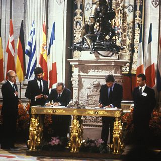 Europa, la meta democrática tras la dictadura franquista