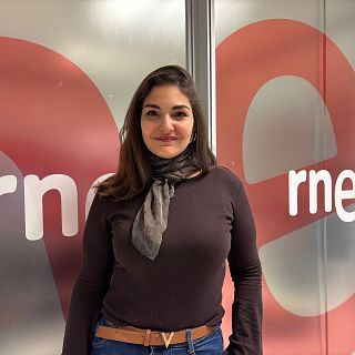 Andrea Quintero, la hija de Jess, en el centro de la radio